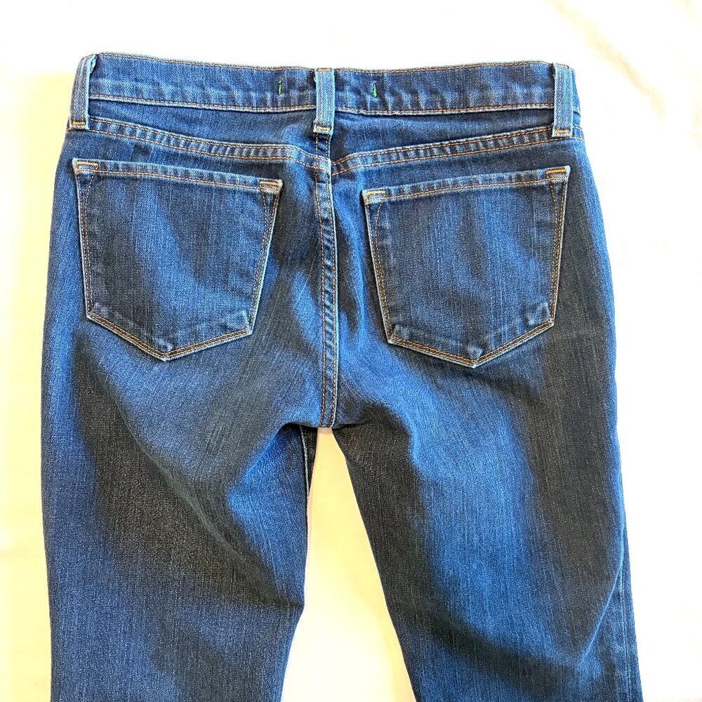 J Brand blue jeans Size 27 straight leg stretch - Picture 7 of 10